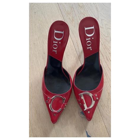 dior vintage mules